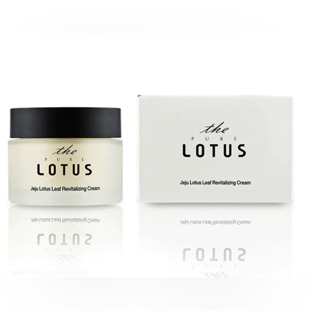 New The Pure Lotus Jeju Lotus Leaf Revitalizing Cream